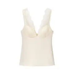 TIOZONEY - Polera Sin Mangas Mujer - Blanco