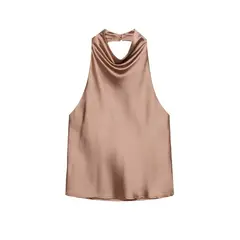 TIOZONEY - Polera Sin Mangas Mujer - Rosado