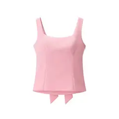 TIOZONEY - Polera Sin Mangas Mujer - Rosado