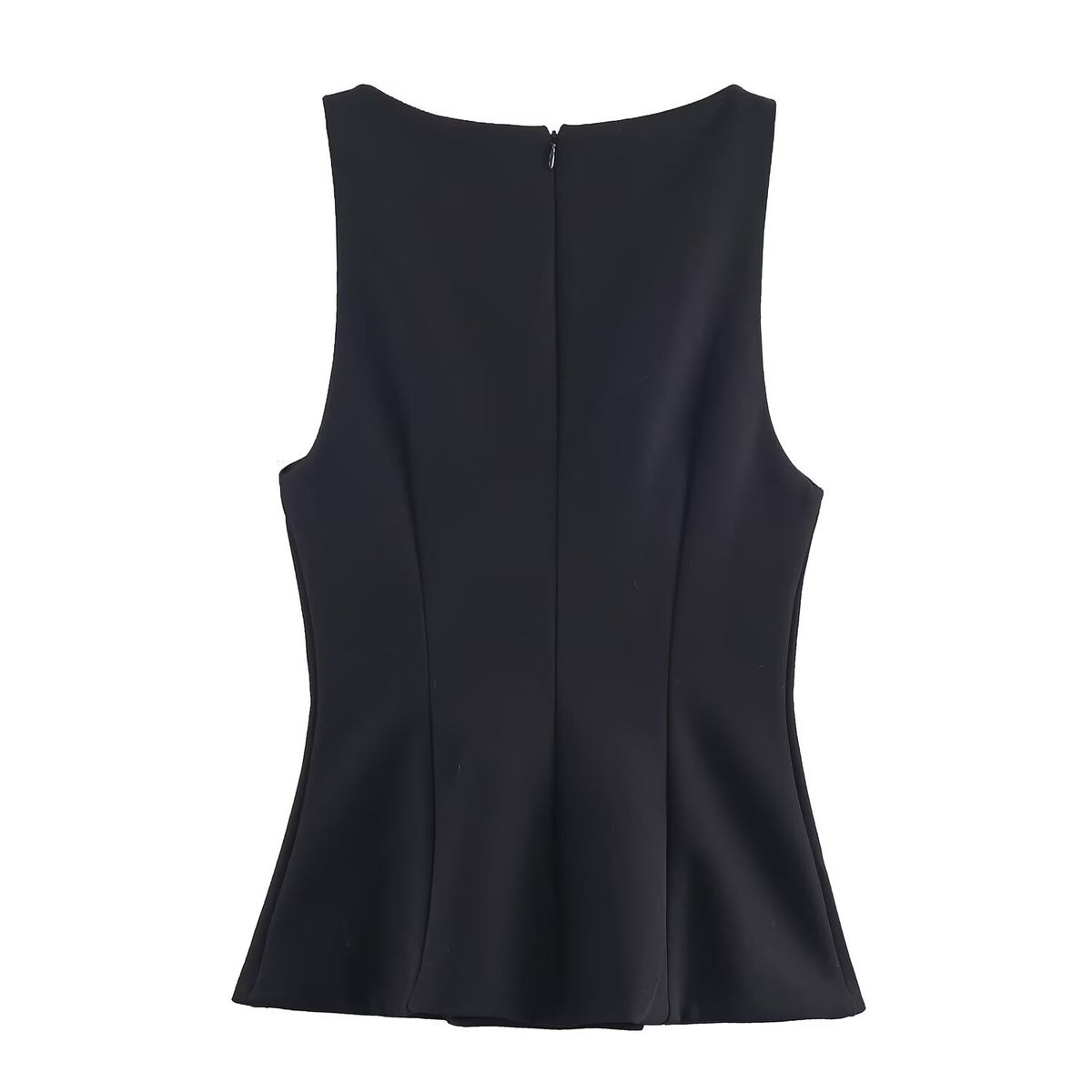 TIOZONEY - Polera Sin Mangas Mujer - Negro