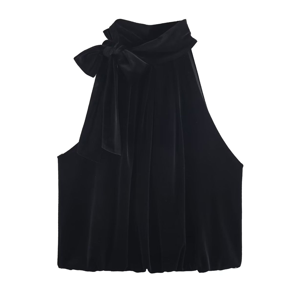 TIOZONEY - Polera Sin Mangas Mujer - Negro