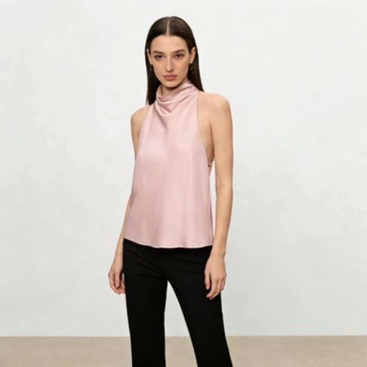 TIOZONEY - Polera Sin Mangas Mujer - Rosado