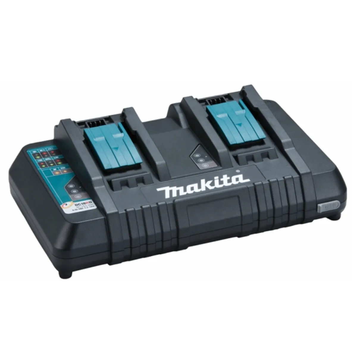 MAKITA - Sierra circular 6 12 18v x2 36v + 2 baterias 3ah + cargador doble