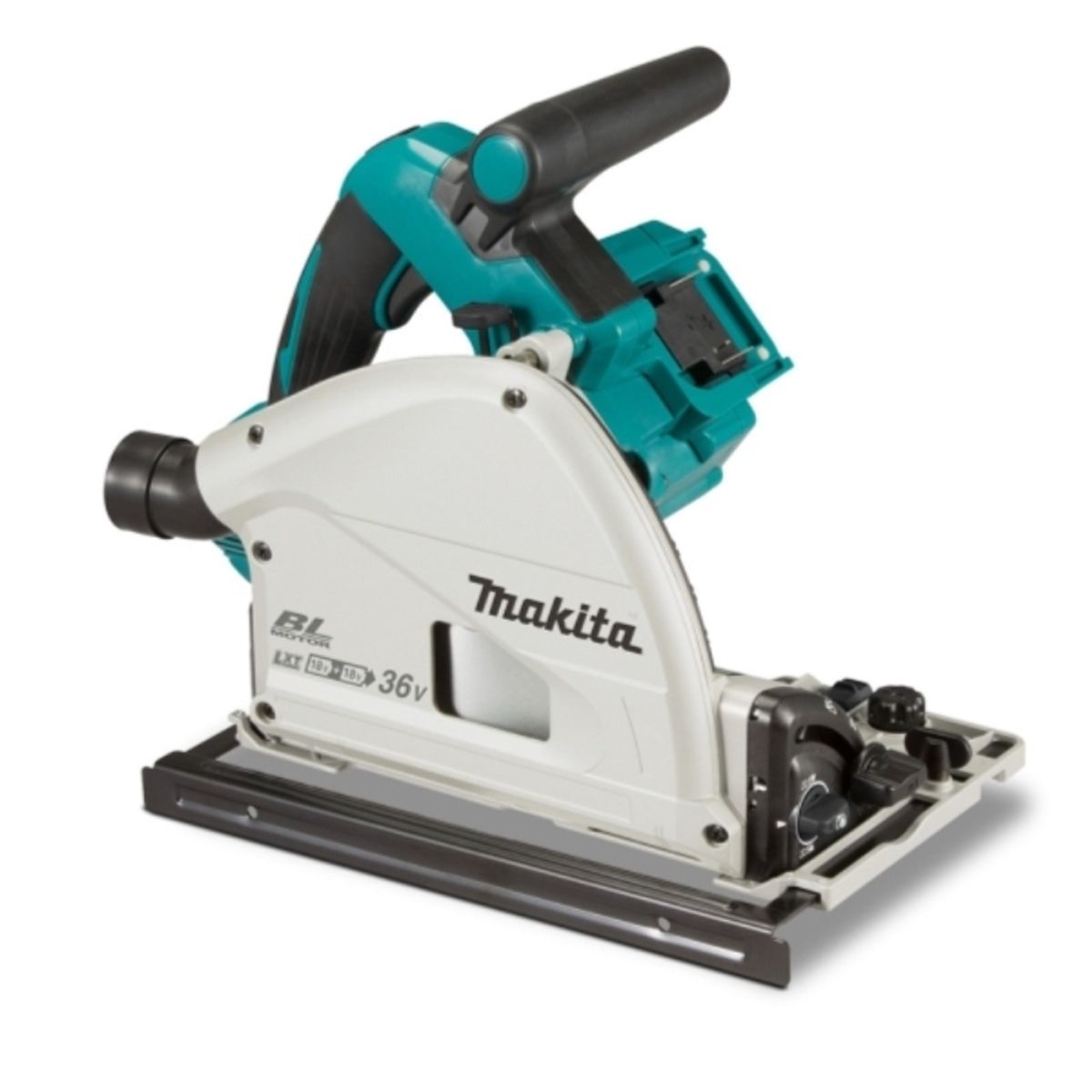 MAKITA - Sierra circular 6 12 18v x2 36v + 2 baterias 3ah + cargador doble
