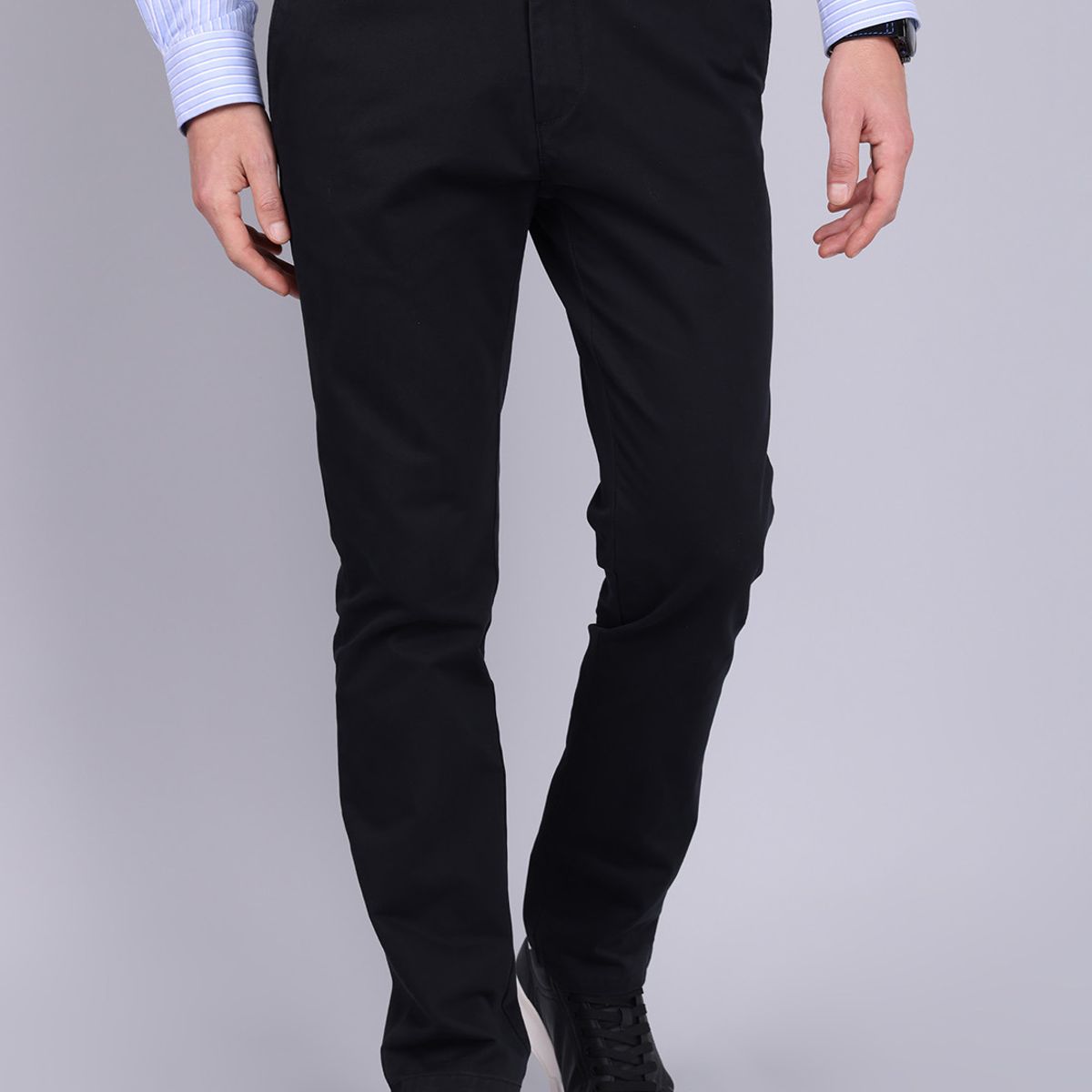 ARROW - Pantalón Chino Hombre Arrow Básico Regular Fit Negro ARROW