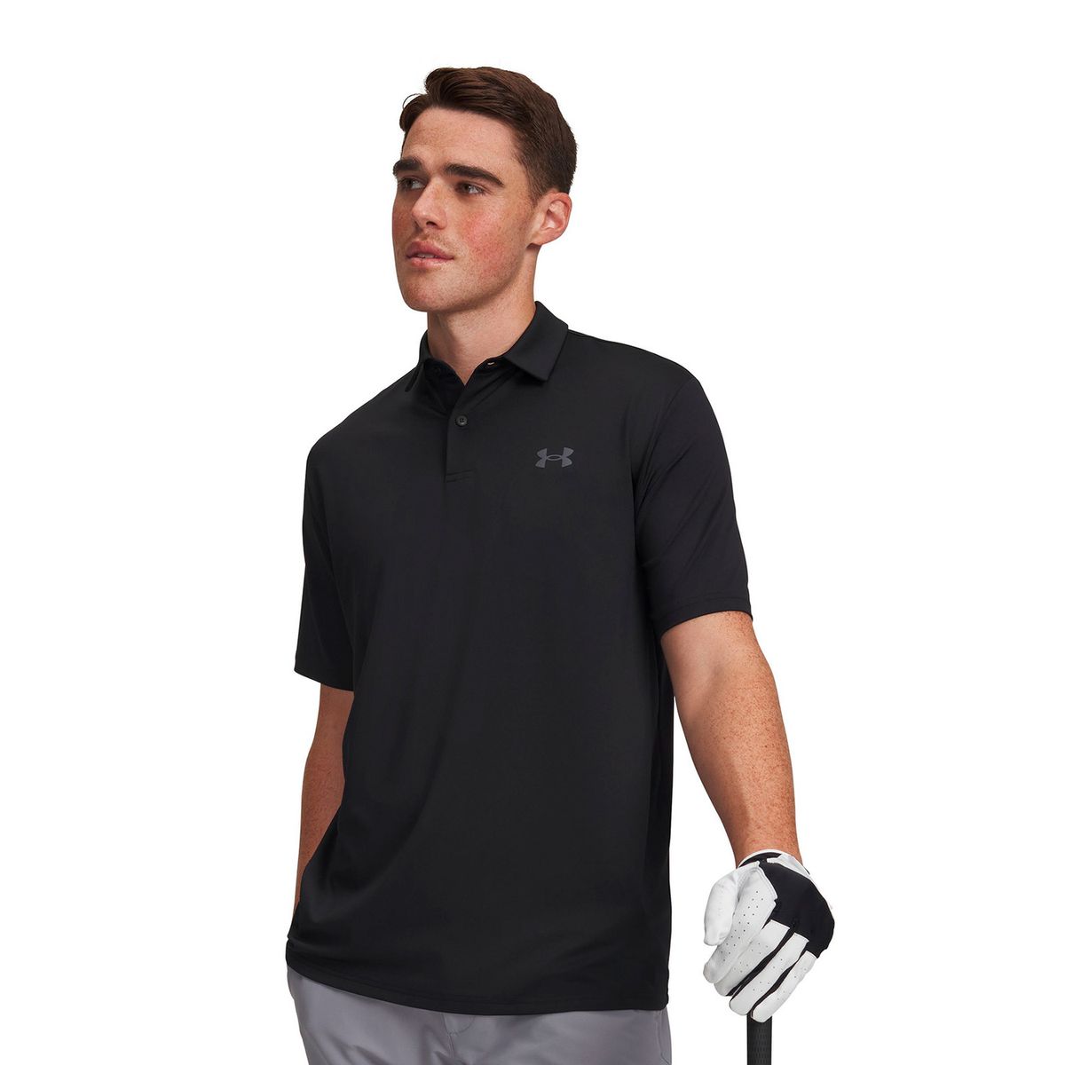UNDER ARMOUR - Polera MC UA Matchplay Negro Hombre UNDER ARMOUR