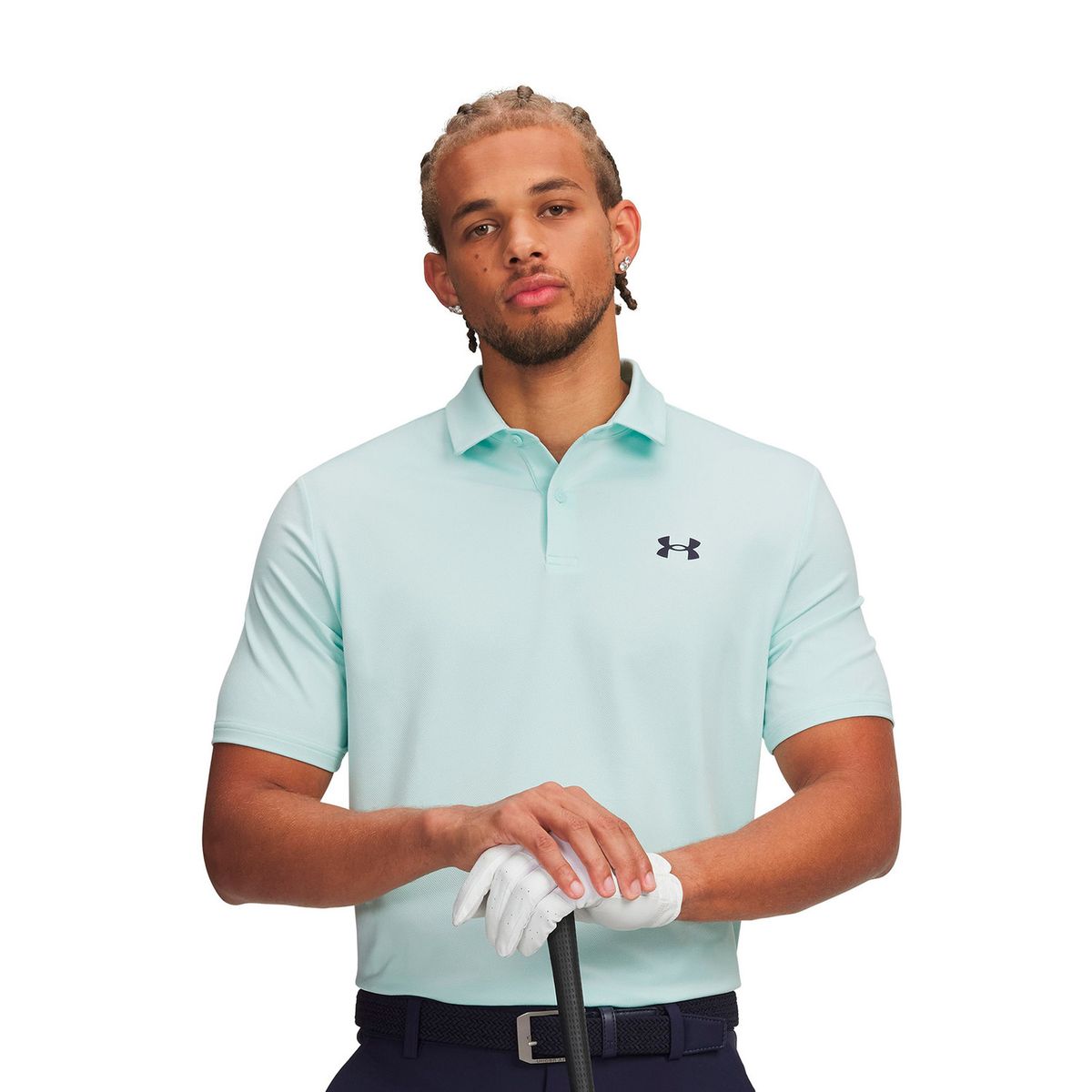 UNDER ARMOUR - Polera M/C UA Matchplay Verde Hombre UNDER ARMOUR