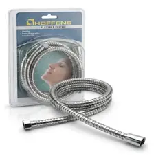 HOFFENS - Flexible Ducha 1,75 Mt Doble Grapeado Reforzado Epdm