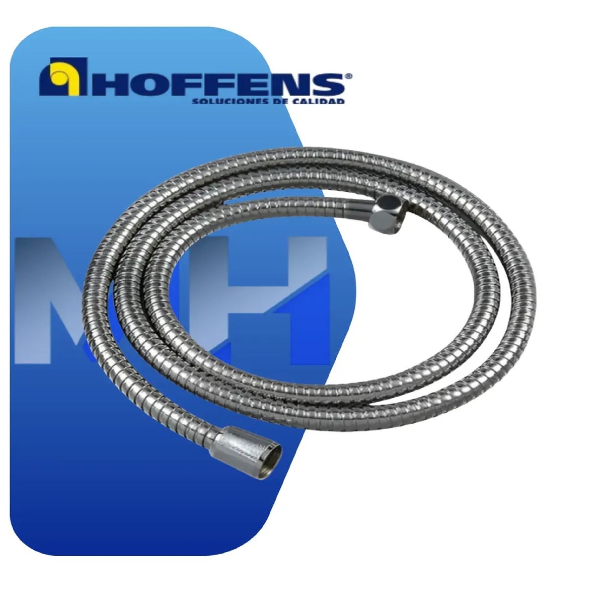HOFFENS - Flexible Ducha 1,75 Mt Doble Grapeado Reforzado Epdm Hoffens