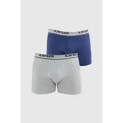 KAYSER - Pack 2xboxer corto algodon P293.09W-AZU