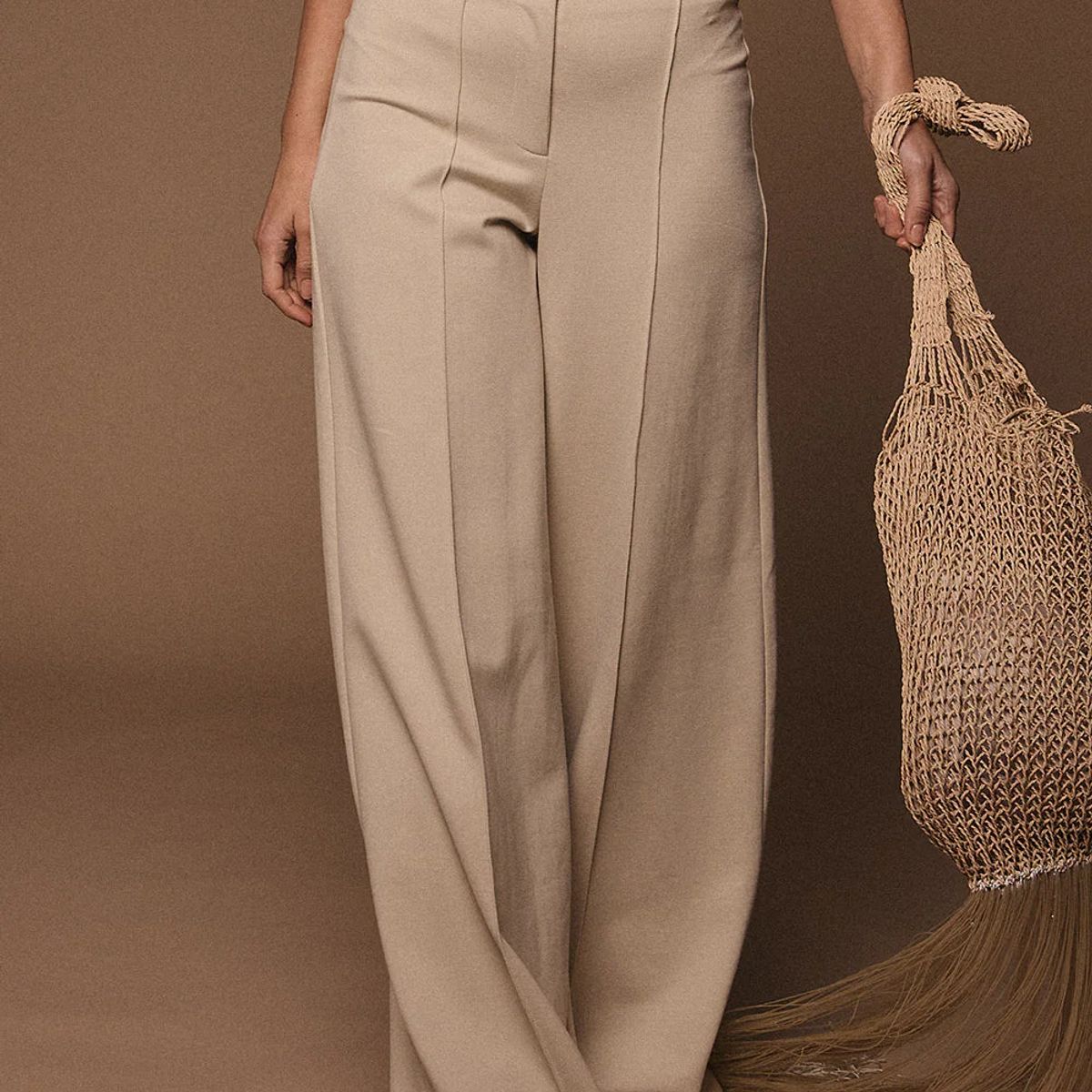 PADOVA - Pantalón New Paulette Beige Mujer