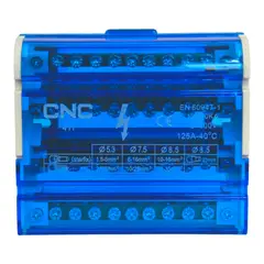 LEXO - Barra Repartidora Regleta Tetrapolar 4x11 Polos