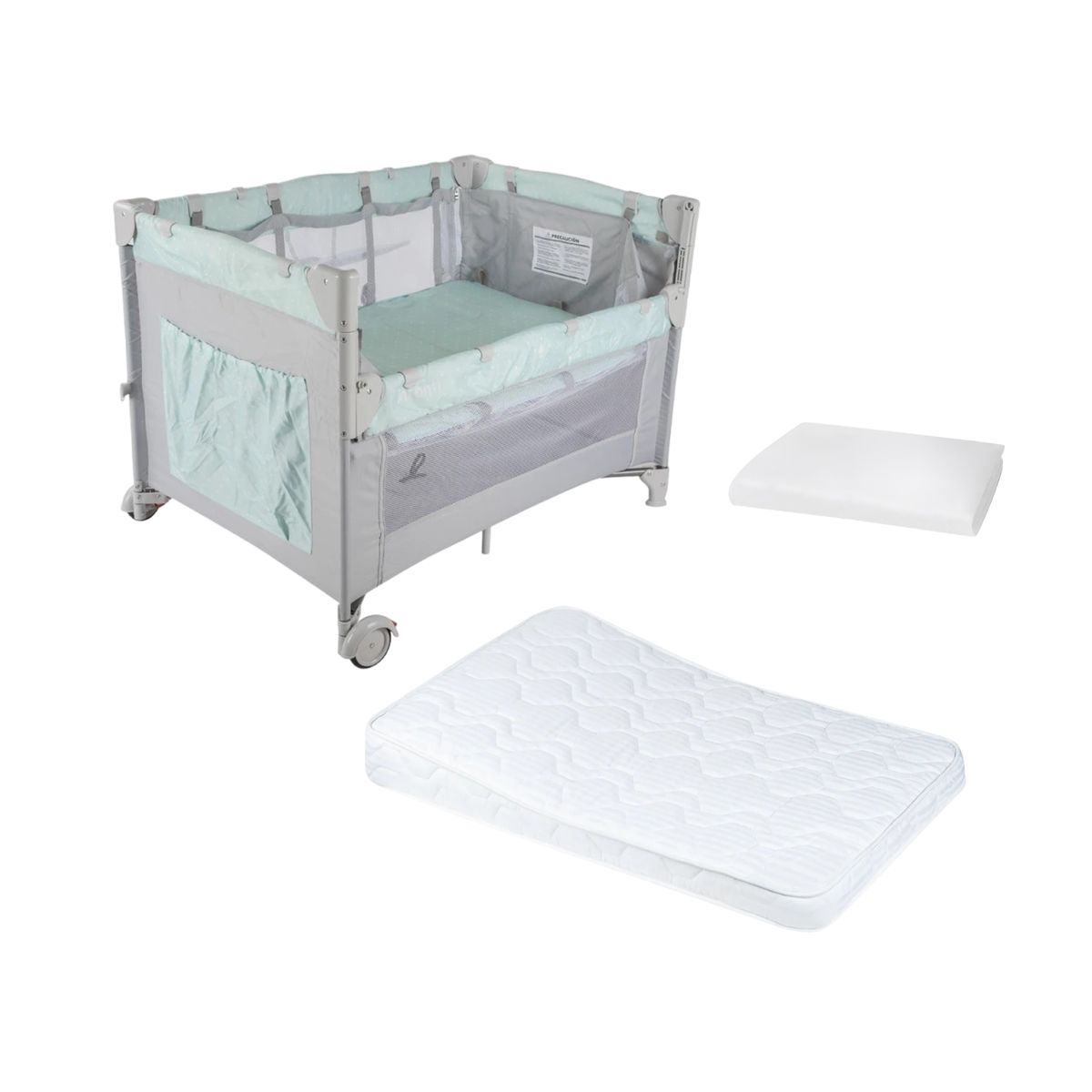 INFANTI - Cuna Colchón Anti-reflujo protector Playard Always Together