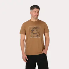 GANGSTER - Polera Mc Básica Forte Cafe