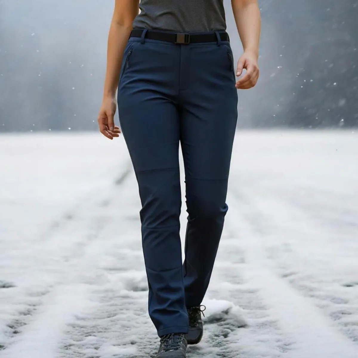 BLUE MOUNTAIN - PANTALON OUTDOOR PARA DAMA TERMICO IMPERMEABLE