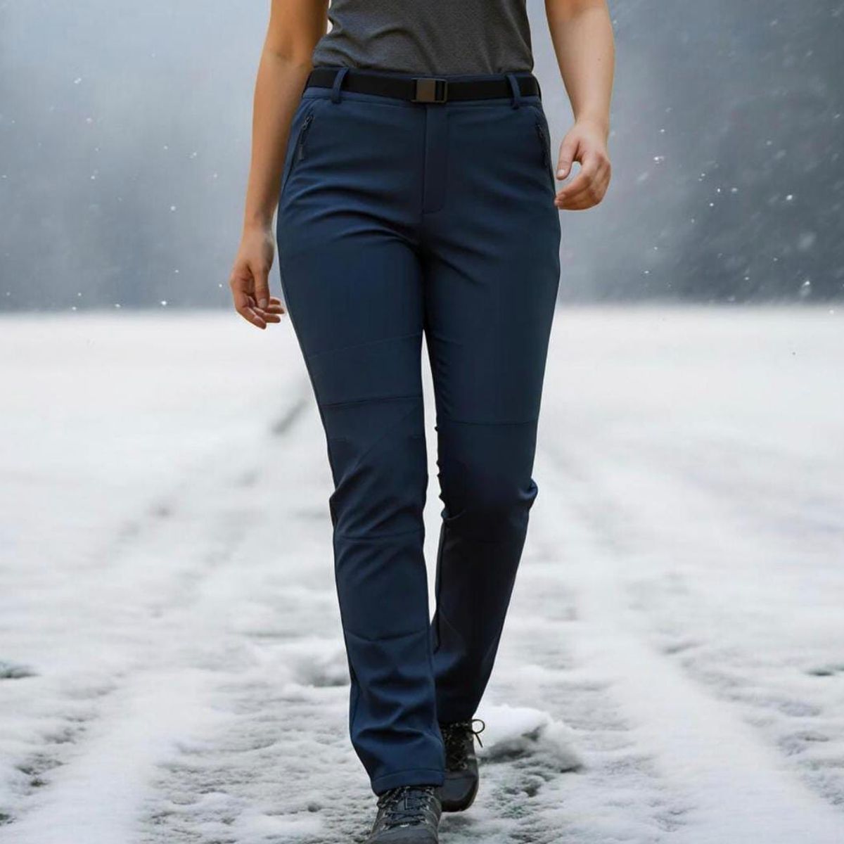 BLUE MOUNTAIN - PANTALON OUTDOOR PARA DAMA TERMICO IMPERMEABLE