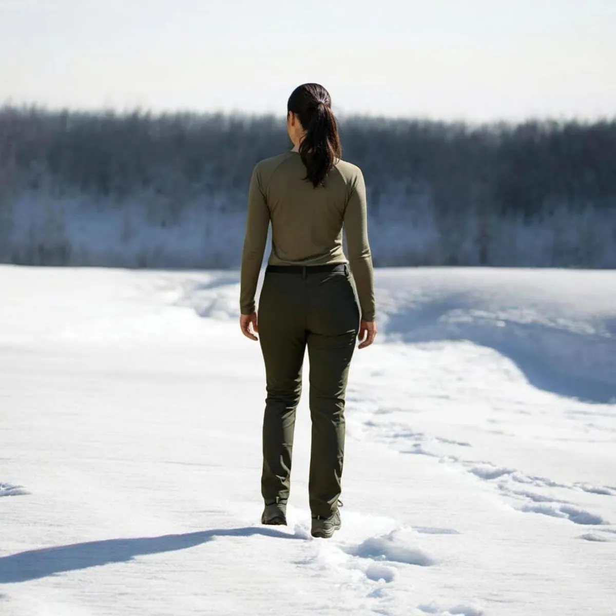 BLUE MOUNTAIN - PANTALON OUTDOOR PARA DAMA TERMICO IMPERMEABLE