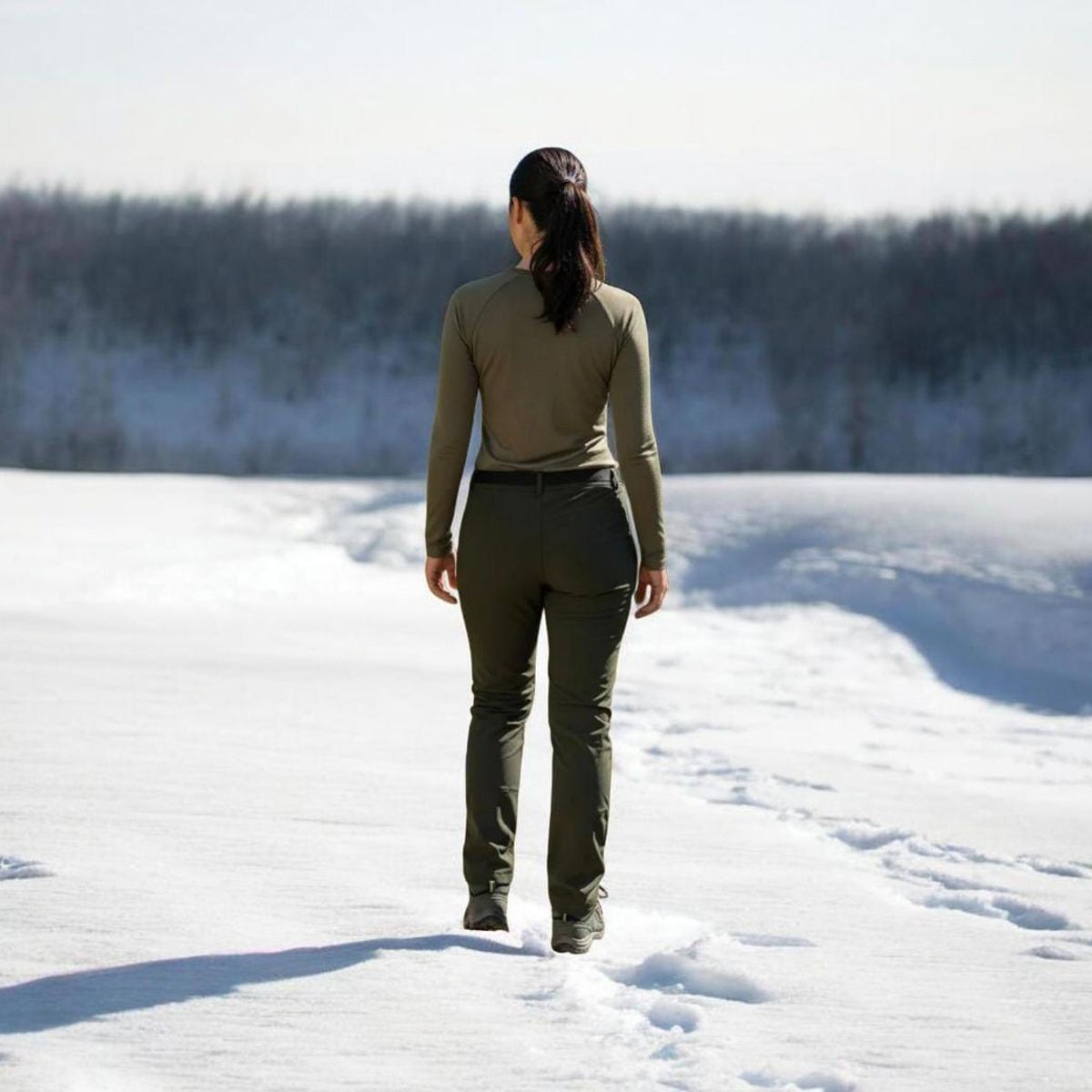 BLUE MOUNTAIN - PANTALON OUTDOOR PARA DAMA TERMICO IMPERMEABLE