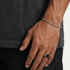 SAINT VENIK - Anillo Classic Onyx 8US Energia Determinacion