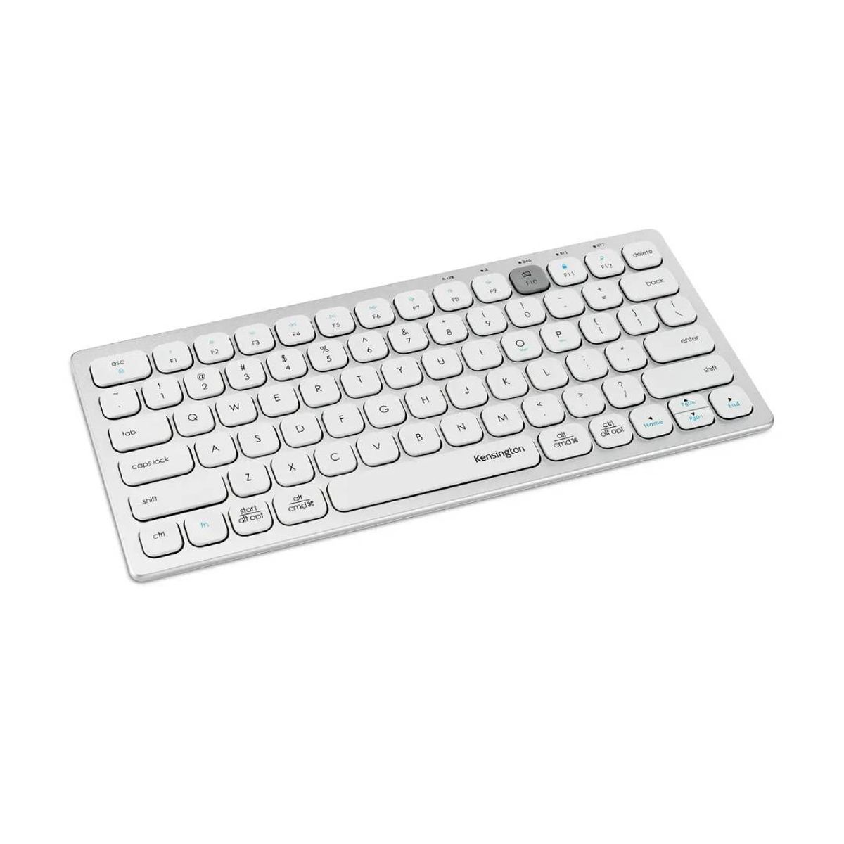 KENSINGTON - Teclado Inalámbrico Compacto Kensington K75504ES Blanco