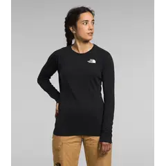 THE NORTH FACE - Primera Capa Mujer Fd Pro 160 Crew Negro