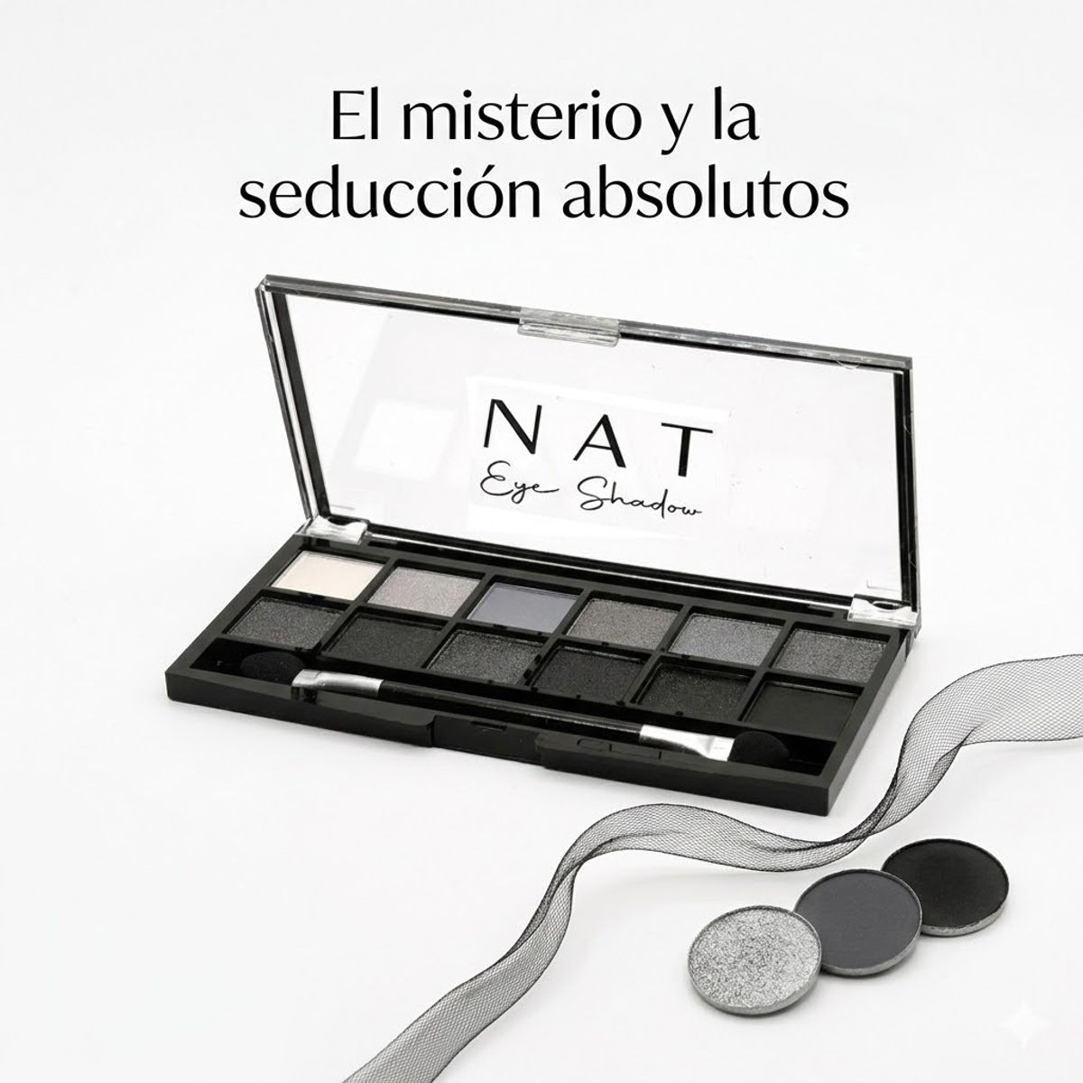 GENERICO - Paleta de Sombras Nat Smookey 12 Tonos 12 g