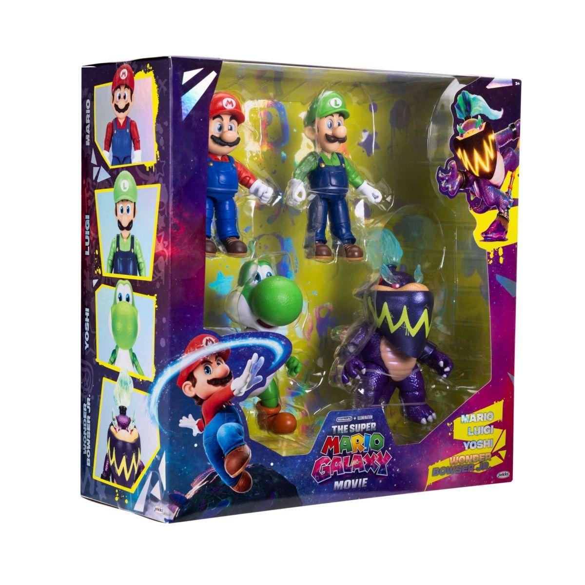 NINTENDO - PACK 4 FIGURAS 13 CM NINTENDO PELICULA