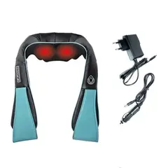 GENERICO - Masajeador De Cuello Espalda Cervical V4 Corporal para Cuello Hombros Celeste BELUG