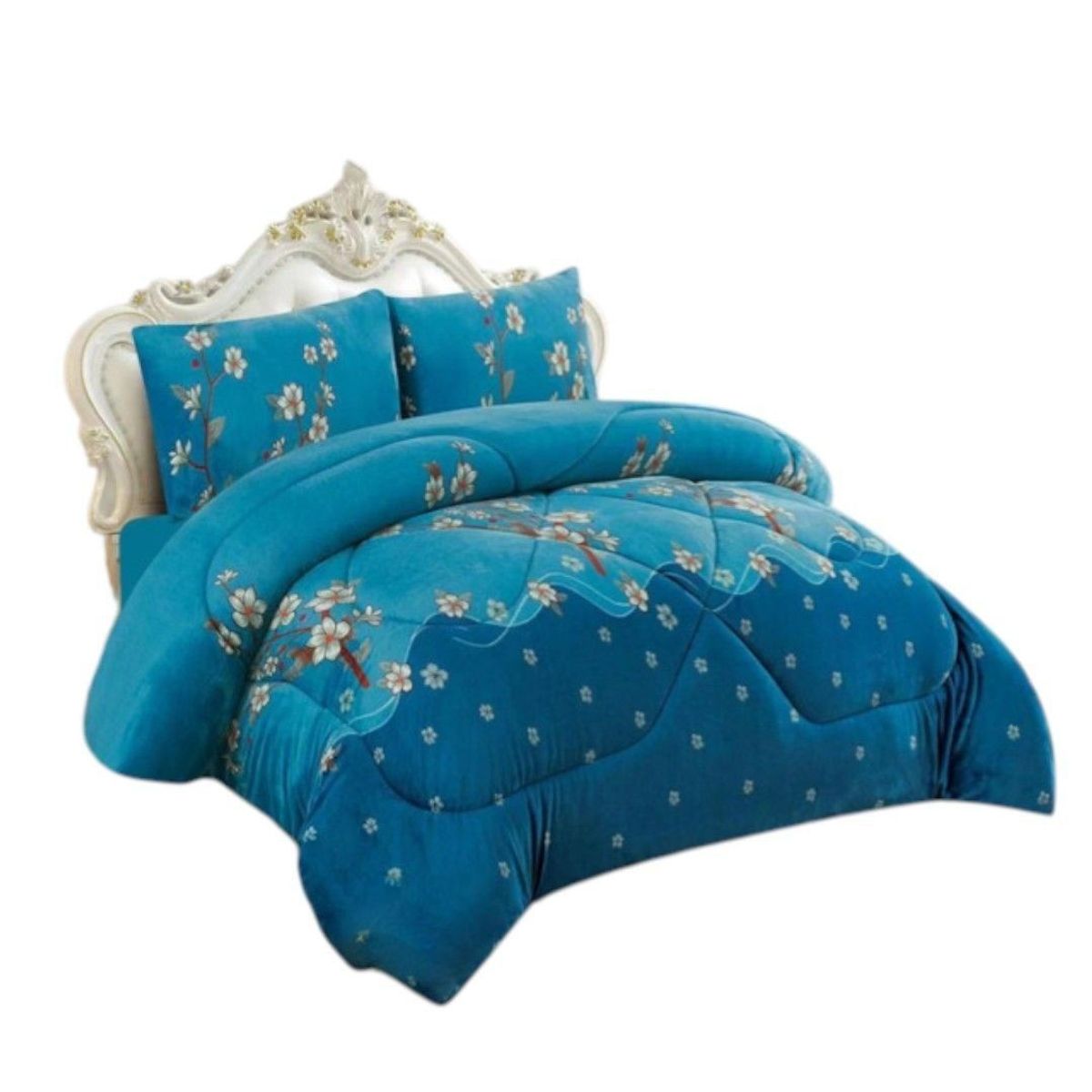 GENERICO - Cobertor Plush Extra Suave 1.5 Plazas Ideal para Invierno