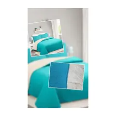 GENERICO - Cubrecama Quilt Con Chiporro Unicolor King