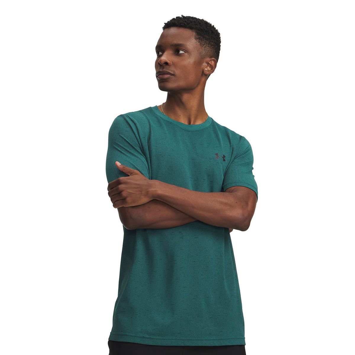UNDER ARMOUR - Polera M/C UA Vanish Seamless Verde Hombre UNDER ARMOUR