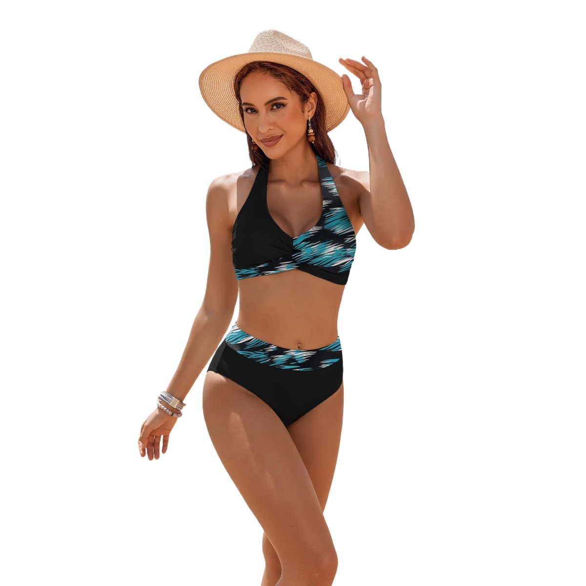 TIOZONEY - Traje de baño y bikinis - Negro