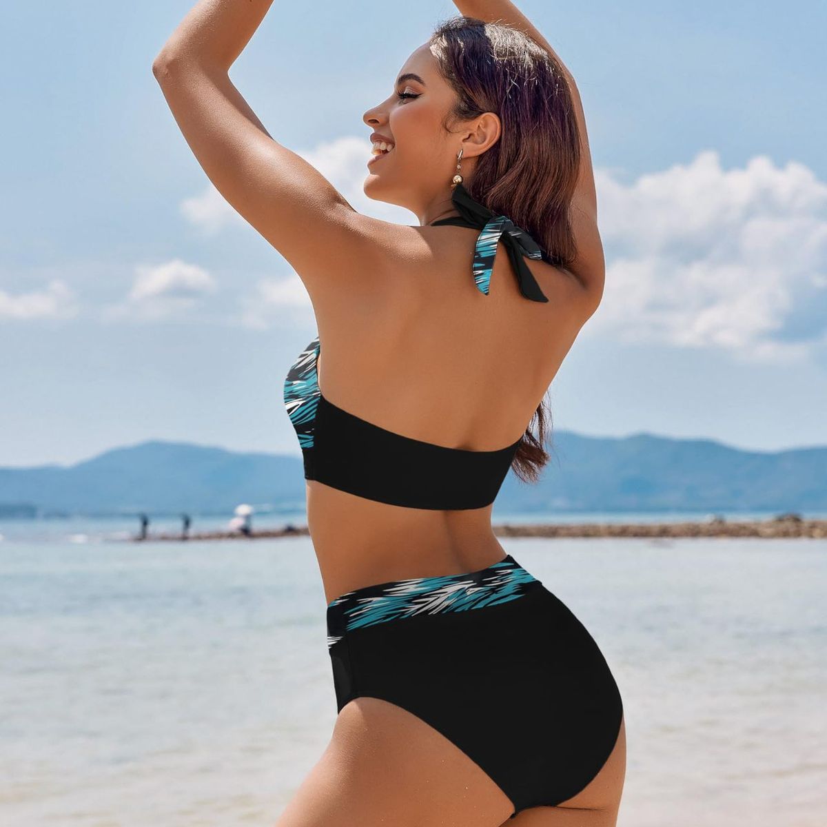 TIOZONEY - Traje de baño y bikinis - Negro