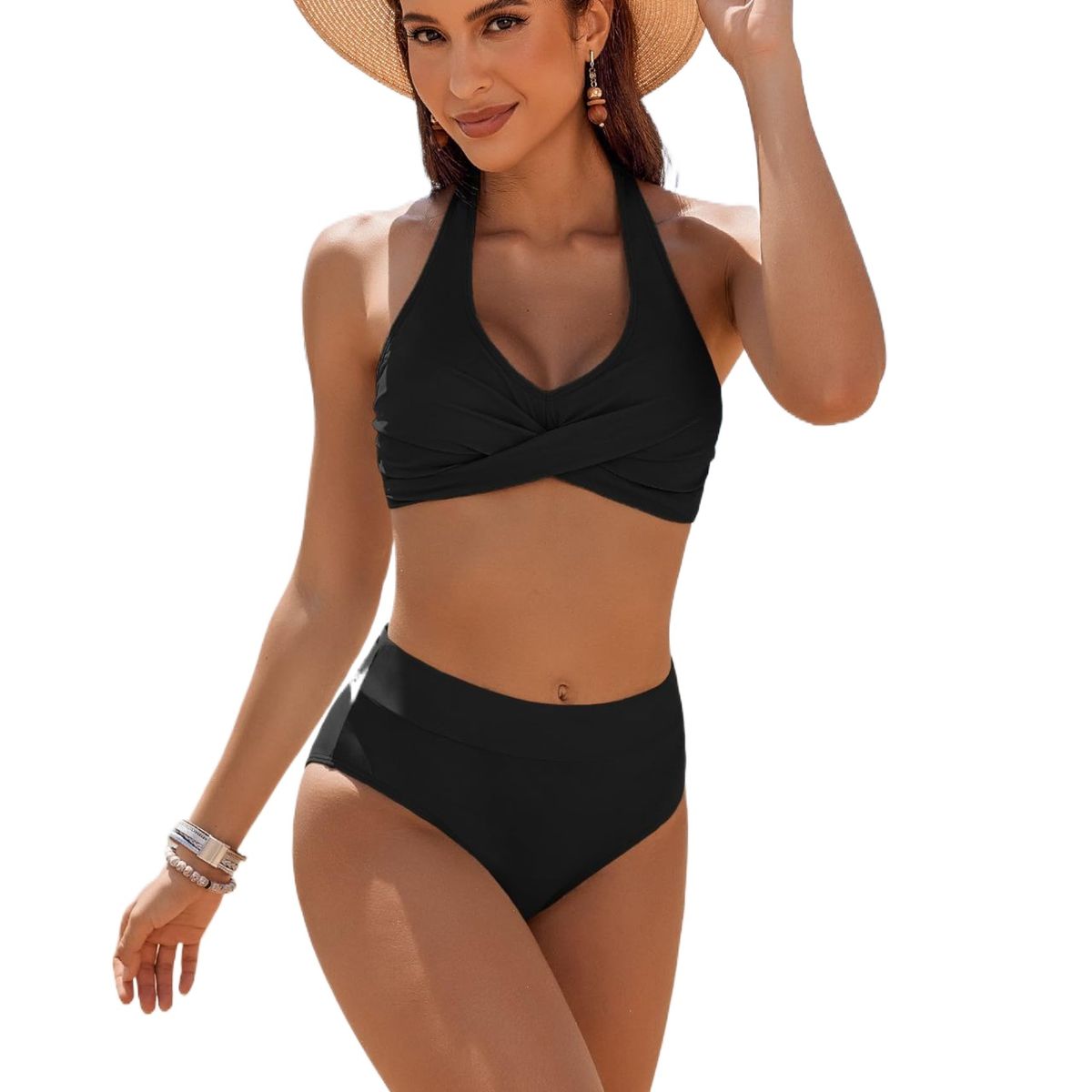 TIOZONEY - Traje de baño y bikinis - Negro