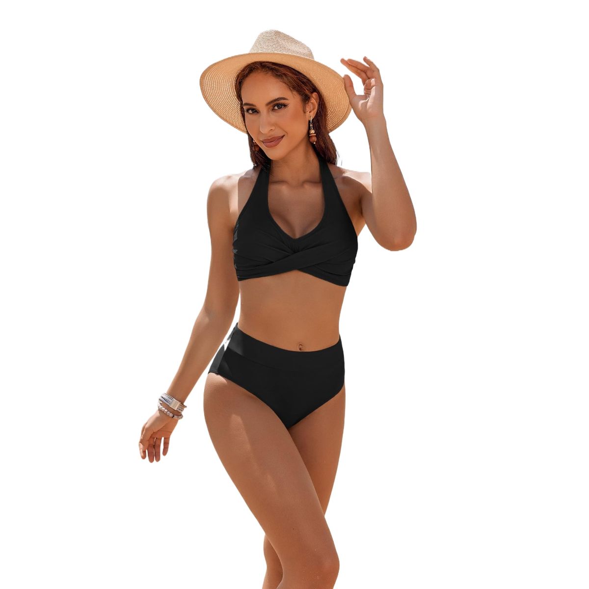 TIOZONEY - Traje de baño y bikinis - Negro