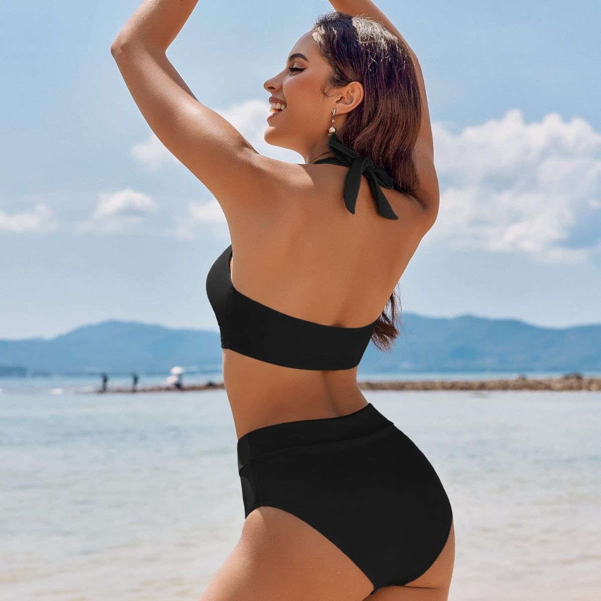 TIOZONEY - Traje de baño y bikinis - Negro