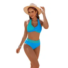 TIOZONEY - Traje de baño y bikinis - Azul