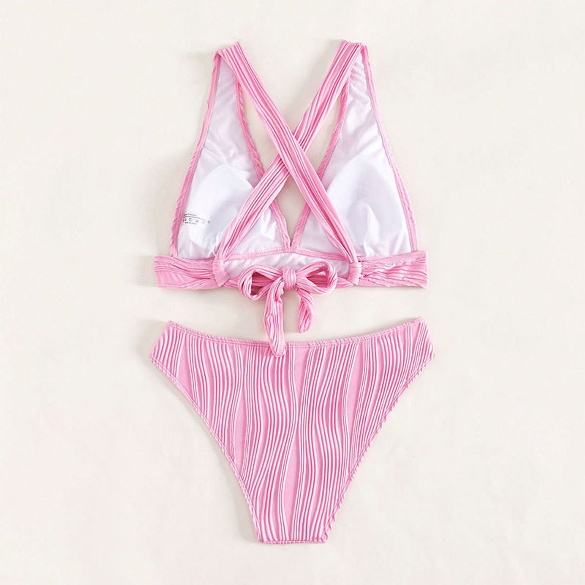 TIOZONEY - Traje de baño y bikinis - Rosado