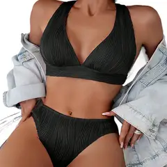 TIOZONEY - Traje de baño y bikinis - Negro