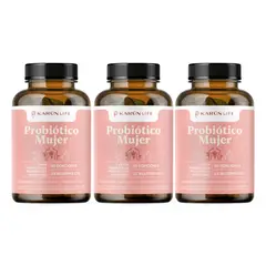 KARUNLIFE - Pack x3 Probiótico Mujer 180 Cap Karun Life