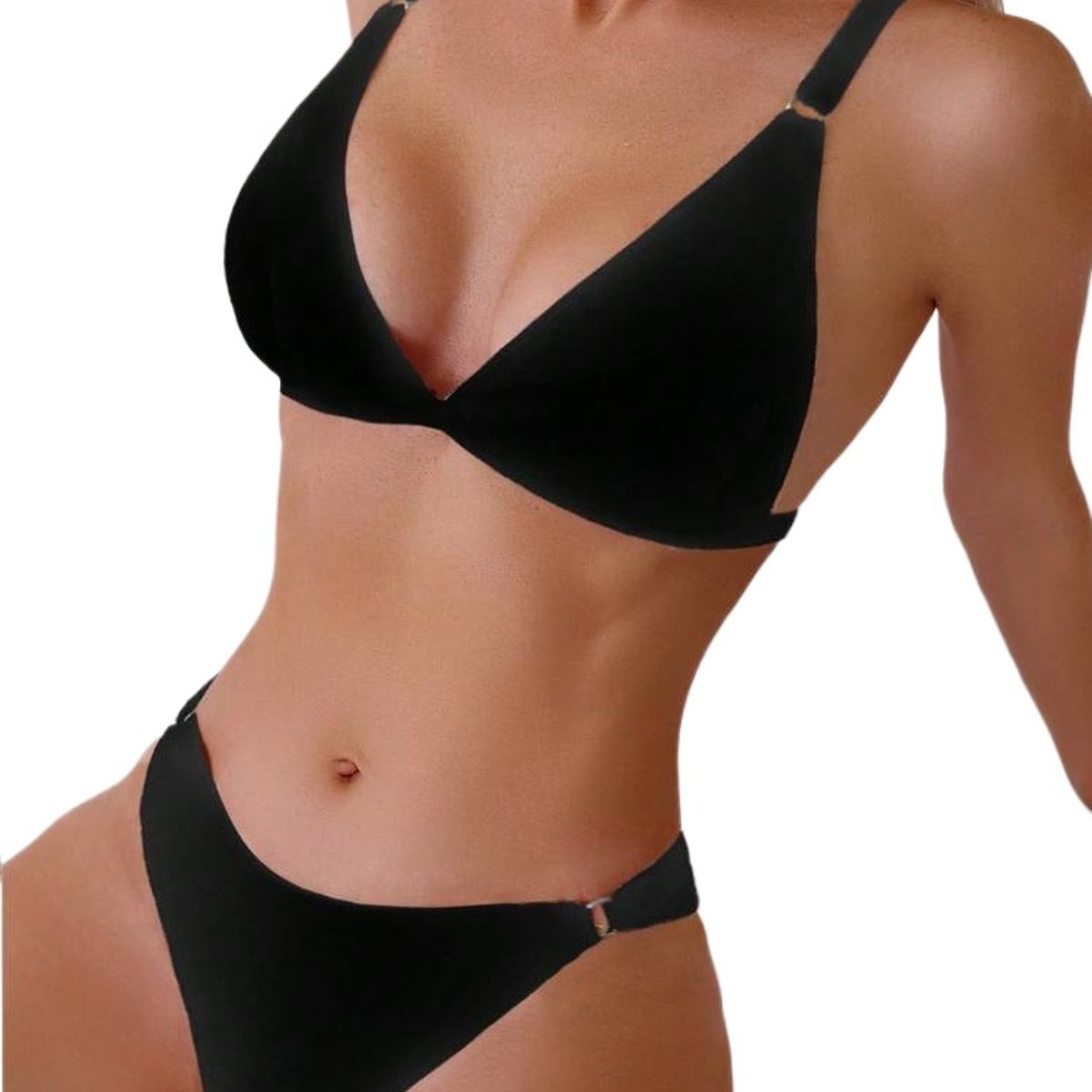 TIOZONEY - Traje de baño y bikinis - Negro