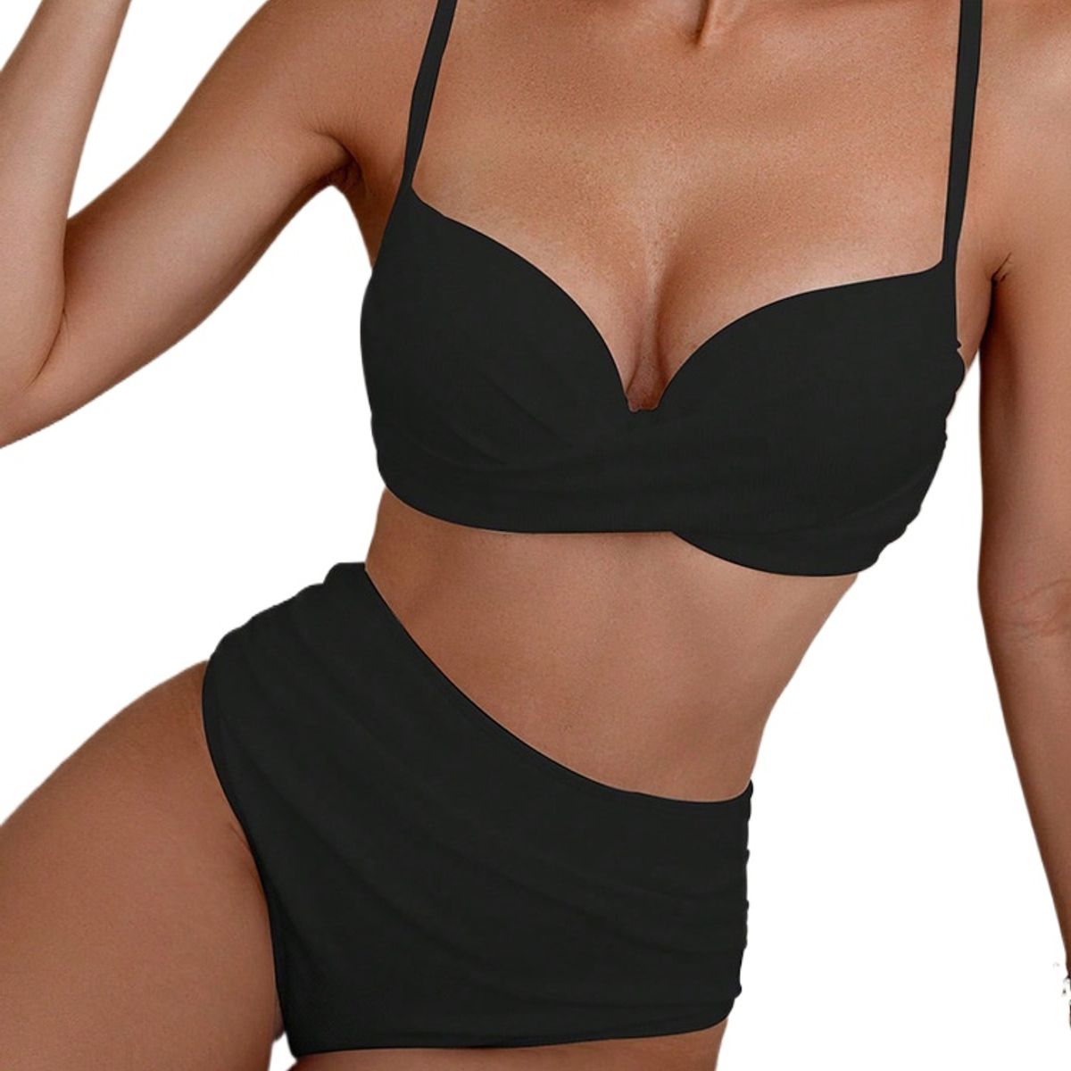 TIOZONEY - Traje de baño y bikinis - Negro