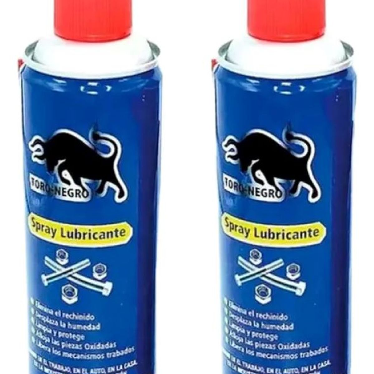 METALFER - Spray Lubricante De 400ml Marca Toro Negro