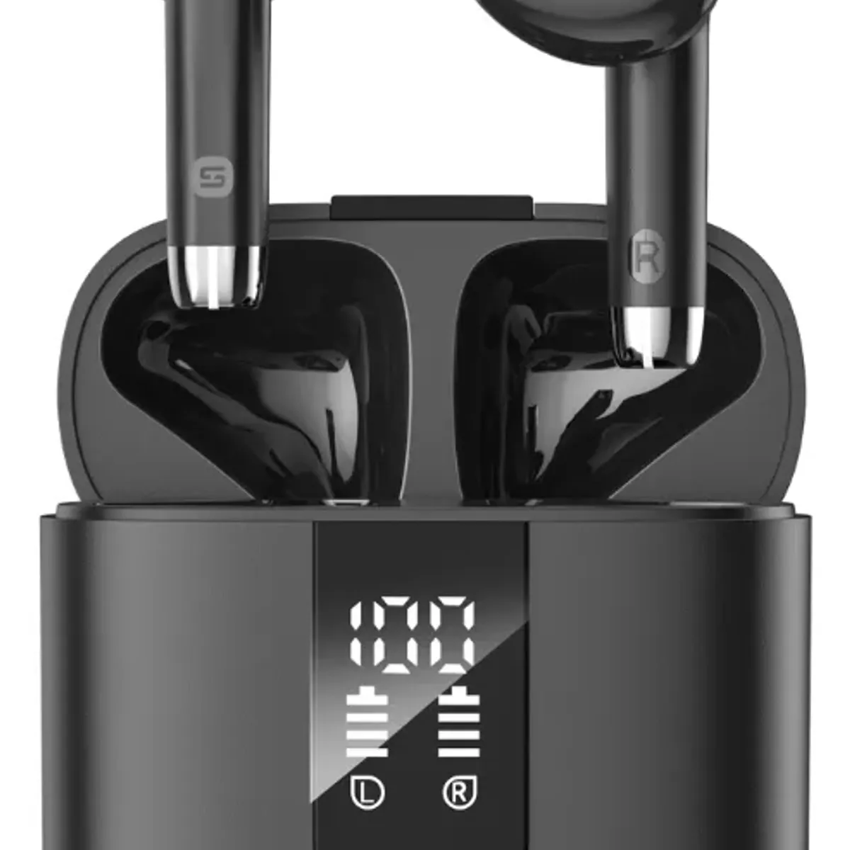 GENERICO - Auriculares  inalámbricos Solohour Solbuds ST2  Bluetooth 6.0 Color Negro