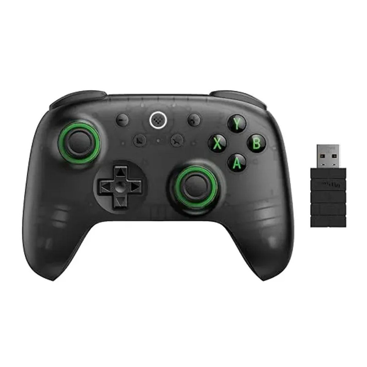 8BITDO - 8BitDo Controlador inalámbrico Ultimate 2C  - Negro Transparente