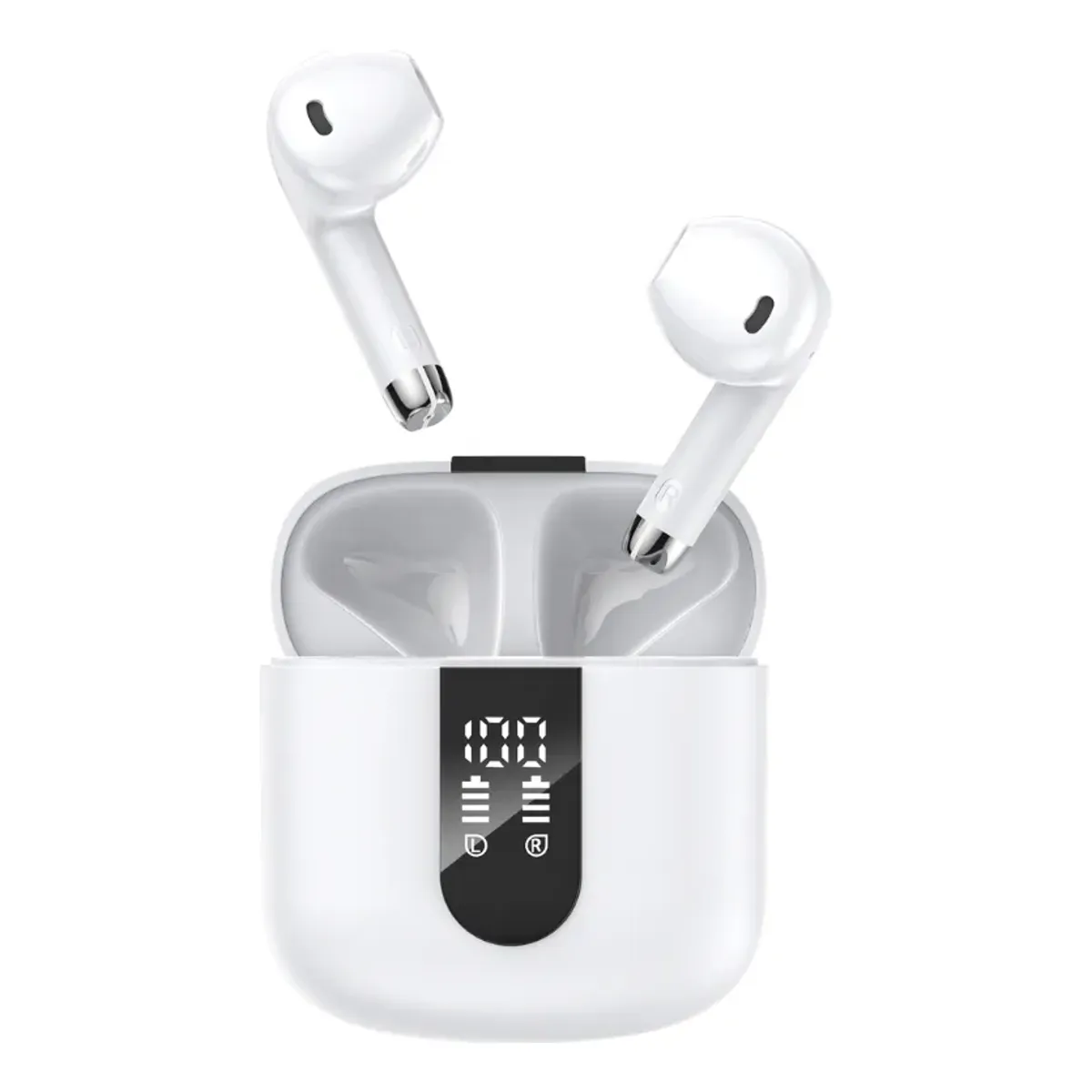 GENERICO - Auriculares  inalámbricos Solohour Solbuds ST2  Bluetooth 6.0 Color White