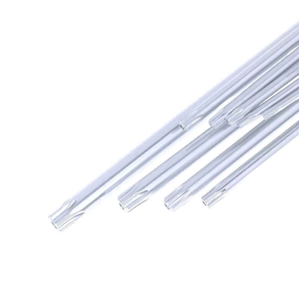 GENERICO - Set 9 Llaves Allen Torx Estrella Largas Punta Doble T10- T50