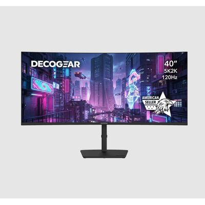 Deco Gear 40 Curved Ips Monitor, 5120X2160, 120Hz, R2500,