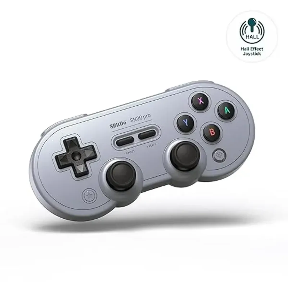 8BITDO - 8BitDo GamePad Bluetooth SN30 Pro - Hall edition Gray