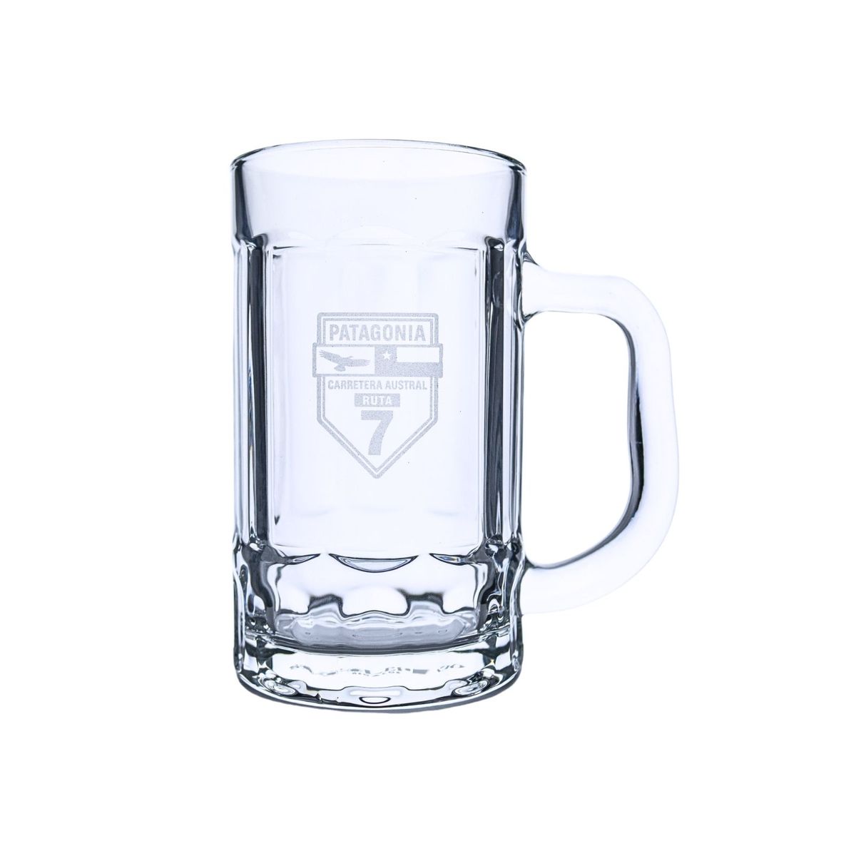 SOLEIO - Set 2 Vasos Shop Cervecero Escudo y Patagonia Chile 425 ml